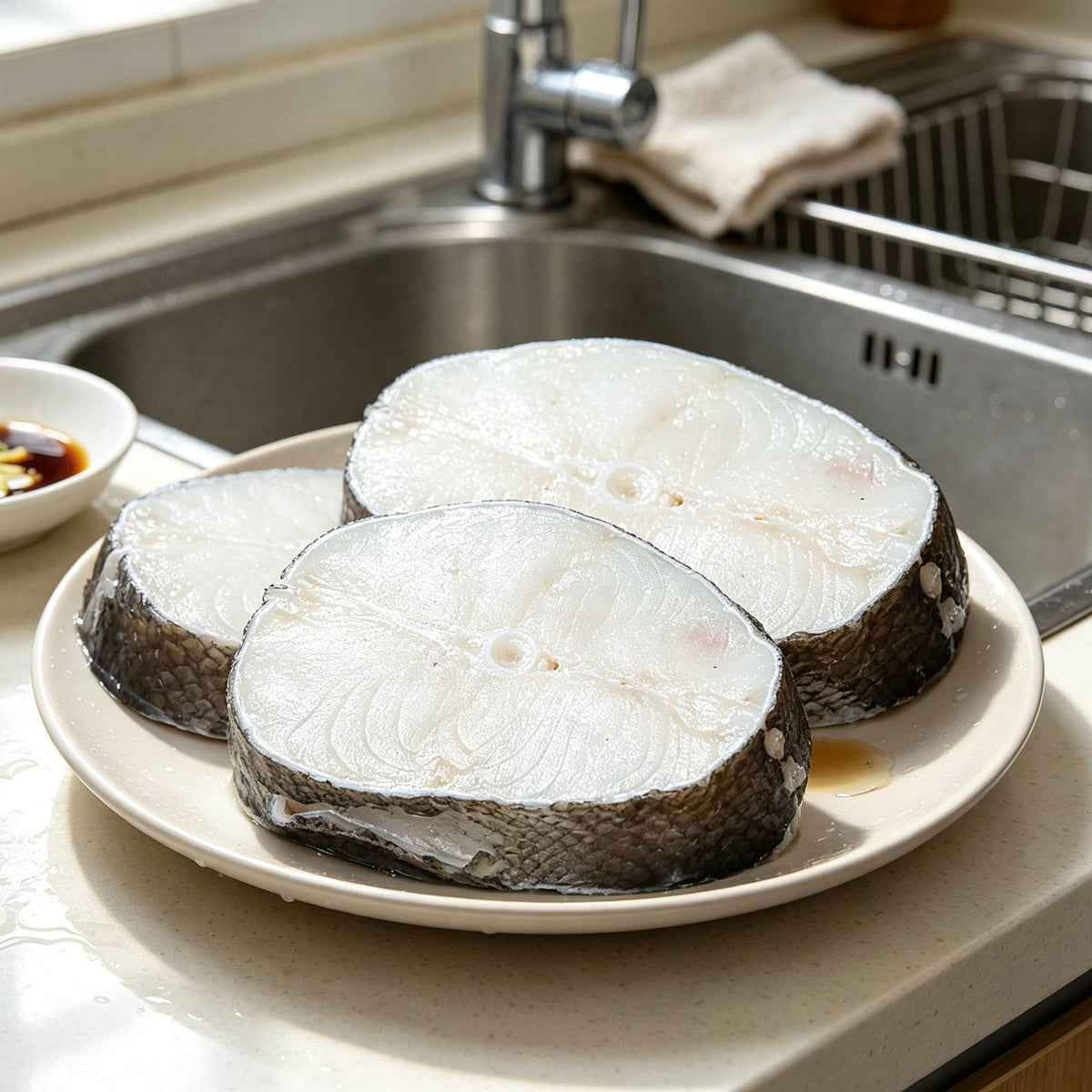 Thick Cut Fresh Cod Steaks