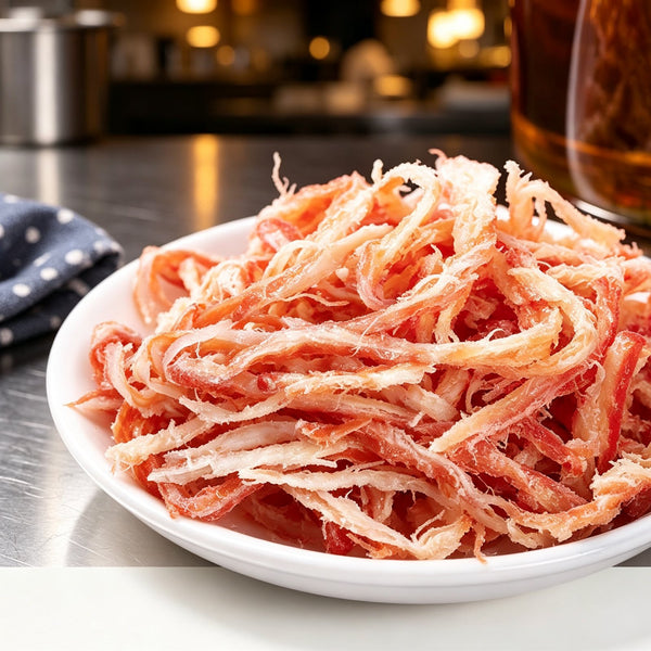 Premium Dried Shredded Squid Strips